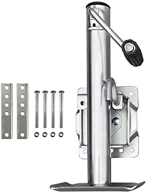 ntumLeap Trailer Jack, Trailer Jack Jockey Wheel Cap 1200 Lbs Stands Support Legs Corner Steady Camper Boat Parts Accessories,Corrosion-Resistant
