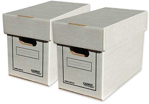 Comic Concept Comic-Box (kurz) 2er-Pack aus stabilem Karton