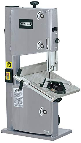 Draper 84713 - Sega a nastro 250 mm, 230 V, colore: argento, 420 W