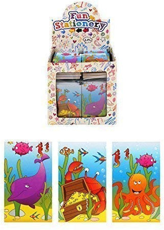 HENBRANDT 24 x Mini Sealife Notebooks