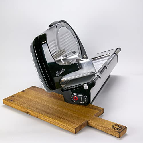 Palatina Workshop ® Berkel Home Line 250 | Affettatrice Premium | nuovo modello 2020 | + pentagramma artigianale realizzato con doghe di botte | Prezzo di vendita: € 749
