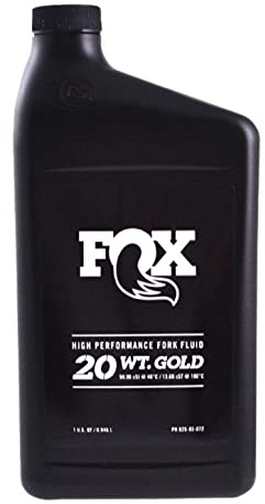 Aceite Fox Suspension Fluid 20wt Gold 0.95lts