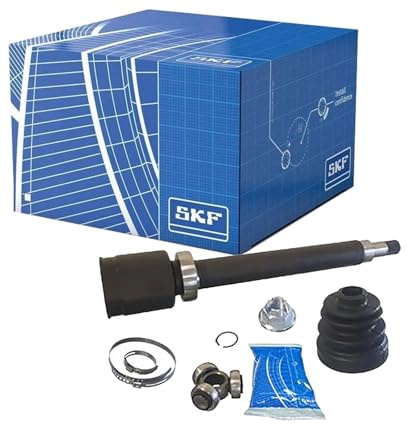 SKF Antriebswellengelenksatz mit Lager VKJA 8440 Position getriebeseitig Außendurchmesser 84 mm Höhe 137 mm Länge 740 mm Breite 140 mm - OE-Qualität | Kompatibel mit: FORD C-MAX II, FOCUS III, FOCUS III Stufenheck, FOCUS III Turnier, GRAND C-MAX