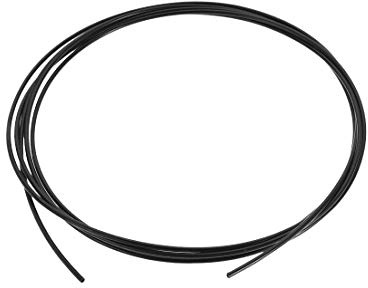 sourcing map Nylon Ligne Tuyau Tube 2mm ID x 3mm OD 3mètres PA6 Nylon Tube Pneumatique Air Frein Tubes pour Transfert Fluide Noir