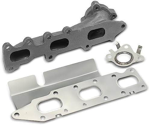 A-Premium Right Side [DOHC 6Cyl 3.5L] Engine Exhaust Manifold Kit W/Gaskets Compatible with Ford F-150 2011-2016, Expedition 2015-2017 & Lincoln Navigator 2015-2017