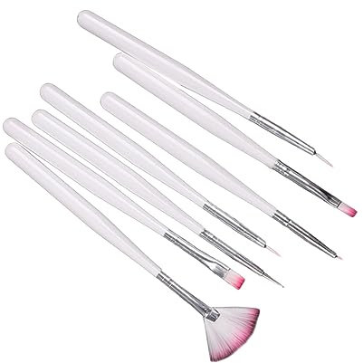 FRCOLOR 14 Piezas Pinceles Para Uñas Herramienta De Pintura De Uñas Pincel De Manicura Semipermanentes