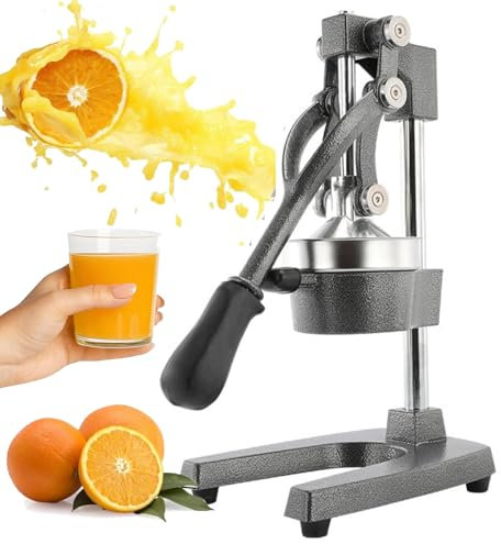 MTTXY Citrus Juicer, Professional Hand Juicer, Juicer Press, 304 Stainless Steel, for Orange Juice Pom Lime Lemon Juice, Kitchen Tool, Household, Easy To Clean