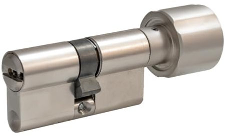 ABUS Bravus.2500 MX Magnet Knaufzylinder 30|60K | Sicherheitszylinder mit Magnet-Technologie | Höchster Kopierschutz | Patentschutz bis 2038 | 5 Schlüssel + Sicherungskarte | Einzelschließend