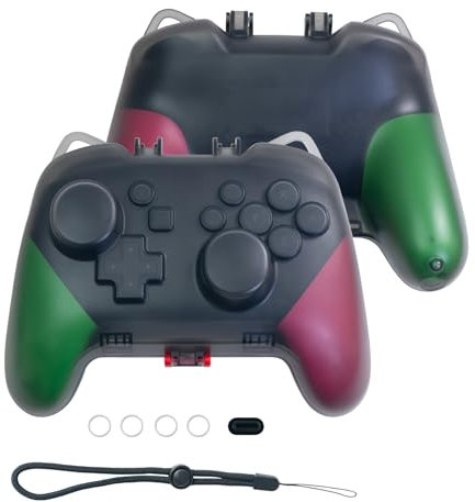 doepeBAE Custodia per Controller Switch pro, Cover per Controller Switch pro, Custodia Rigida Ultra Sottile in ABS, Resistente alla Polvere, ai Graffi e agli Spruzzi, Adatta per i Viaggi (SWTICH PRO)