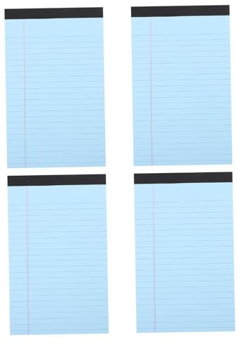 Homoyoyo 4pezzi Blocco Note Quaderno Righe Blocco Note Straccabile Portatile Per Studenti Impiegati Insegnanti Viaggiatori Ufficio e Casa