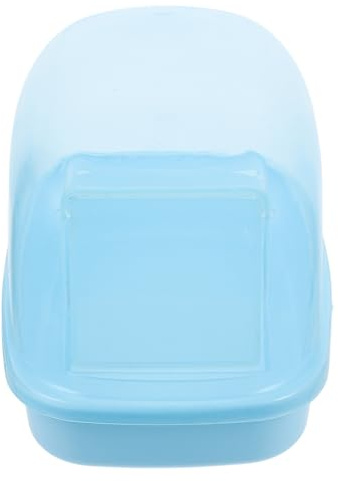 ibasenice Scatola per Bagno di Sabbia in Plastica ABS per Criceti Cincillà e Piccoli Animali Design Versatile Come Bagno o Sauna Facile da Pulire e Adattabile Qualsiasi Spazio