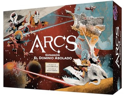 2Tomatoes Games | Arcs: El Dominio Asolado – Juego de Mesa de Ciencia ficción y Estrategia | 24 destinos, asimetría emergente, campaña trilogía | 2-4 Jugadores
