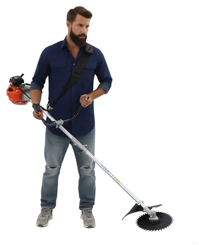 Taille-haie 2 temps 25,4 cc longue portée 0,75 kW Moteur de refroidissement par air pour bordures de pelouse et décapage des mauvaises herbes dans les jardins et les parcs