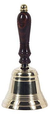 SIGRIS Decor and Go Campana De Mano Decoración Náutico Colección World Map