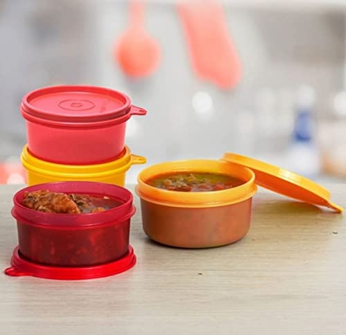 Tupperware Tropische Schalen, auslaufsicher, 200 ml, 4 Stück, mehrfarbig