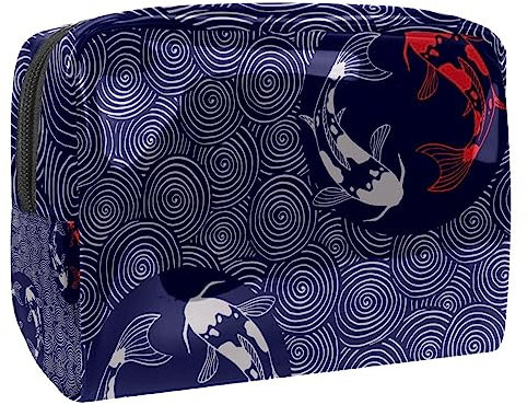 Carpa Japonesa Neceser de Viaje Neceser de Maquillaje para Mujer