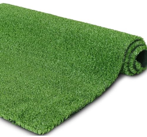 Gazon Artificiel Synthétique 2x2m Intérieur Extérieur Tapis de Gazon Synthétique Fausse Fausse Herbe Tapis pour Mariage Balcon Jardin (Color : Green, Size : 2x1m)