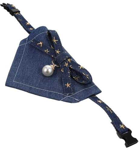 ORFOFE Speicheltuch Dekoratives Halsband Für Haustiere Verstellbares Haustier-Halsband Katzenhalsband-Ornament Bequemes Dreieckstuch Waschbares Katzenlätzchen Halsband-dekor Für Haustiere