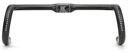 Carbon Rennrad Lenker Aero Fahrradlenker 31.8mm 33-46cm Kohlefaser schwarz Matt (430mm)