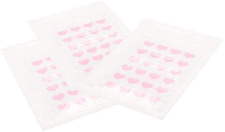 CANIGHT 3fogli Per Brufoli Invisibili Di Patch Trasparenti Per Della Per Nascondere Imperfezioni e Brufoli Confezione Pratica Da Cuori