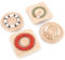 Coupelle Bijoux 4 Pièces Porte Bijoux Plateau Déco Plateau Original Vide Poche Entrée Coupelle à Bijoux Cloud Jewellery Tray Pour Décoration Intérieure Cadeau de Mariage Rangement de Bijoux 9 cm