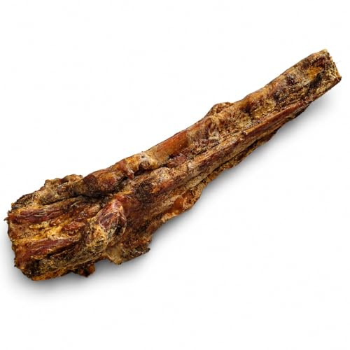 Getrockneter Pferdeknochen 1 Stück, Pferdeschwanz für Hunde, natürlicher Kauartikel & Hundesnack, hypoallergen & getreidefrei, langlebiger Kauknochen für mittelgroße & große Hunde