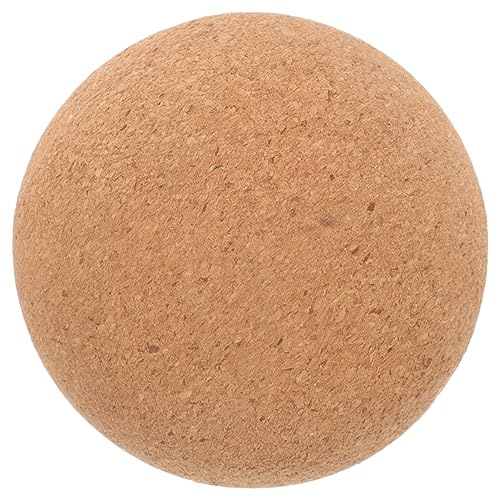 KITANDOVE Yoga Massage Ball Kork Praktischer Massageball Für Rücken Und Nacken Zur Linderung Von Verspannungen Verbesserung Durchblutung Durchmesser