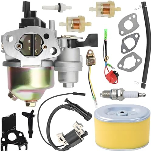 Qiuwanzia GX120 GX140 GX160 Carburetor Kit for Honda 4HP 5HP 5.5HP 6.5HP Engine 196cc WP20 Water Pump HS55K2 Snow Blower 212cc 6.5hp Go Kart 179CC Pressure Washer Mini Bike 16100-ZH8-W51