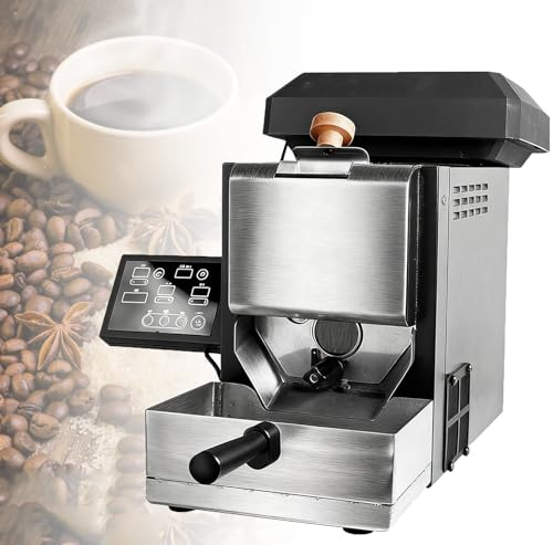HNBYLMM Electric Coffee Bean Roaster, Coffee Roasters Machine for Home Use, Automatic Coffee Roasting Machine, 150-300g Capacity, Auto and Manual Modes, for Home & Commercial Use