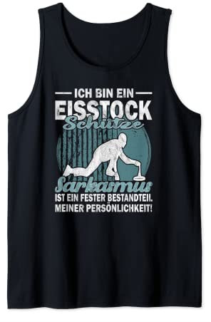 Ich bin ein Eisstockschütze | Stockschützen Tank Top