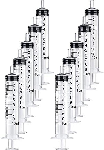 Siringa in plastica riutilizzabile con misura idroponica plastica nutriente dosatore strumenti per siringa nutriente