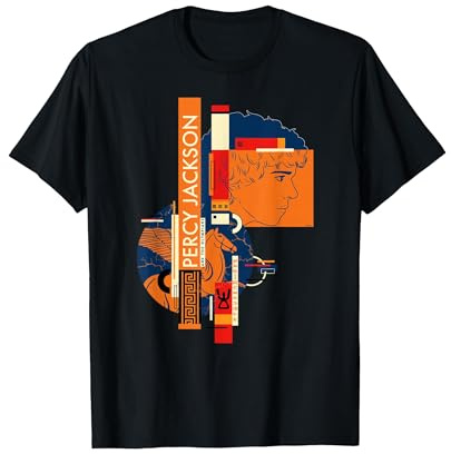 Disney Percy Jackson and Pegasus Greek Vase Style Maglietta