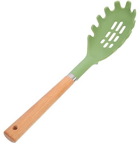 Amosfun Spaghetti Spoon Silicone Avec Poignée Outil De Cuisine Pour Et Égoutter Pâtes Fourchette à Nouilles Pratique Et Accessoire De Cuisine Multifonctionnel