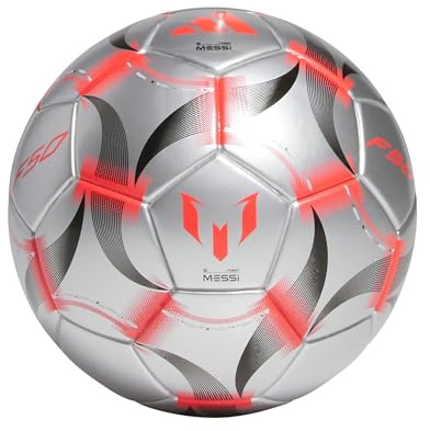 adidas Unisex Mess MINI Ball, Iron Metallic/White/Black, 1