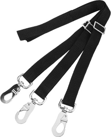 KITANDOVE Pferdeställe Seil 3pcs Metall Heu Net Fest Wasser Eimer Strap