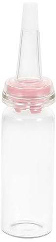 BESPORTBLE Milk Bottle Feeder for Small Animals Hamster Nursing Bottle Glass Pet Milk Bottle Silicone Pacifier Anti-Bite Durable for Hamsters Rabbits Squirrels