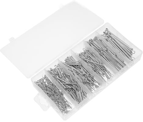 NIYANGLE 1 Scatola Con Apertura a Perno Kit Parti Inferiori Per Auto Fermo a Molla Perno Di Tensione Della Molla Attacco a Perno Coppiglia a Molla Acciaio Inossidabile Silver