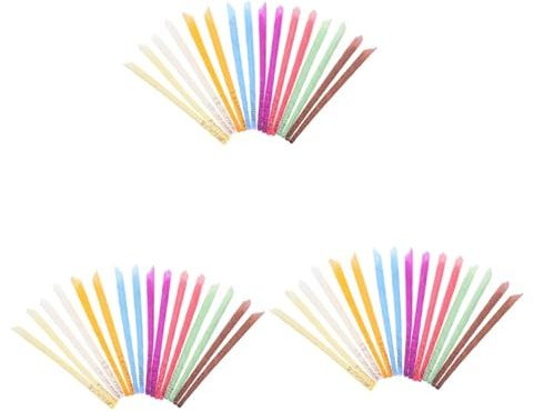 Baluue 24paia Candela Per Orecchie Per Rimozione Cerume Facile Usare e Portatile Per Orecchie Prurito e