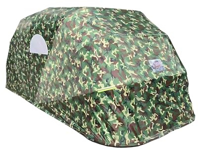 Garaje Exterior para Coche Cochera para Coche Exterior con Anti-UV Impermeable Tienda De Almacenamiento En Garaje Exterior para Auto Motos Bicicletas Herramientas De JardíN(Camouflage)
