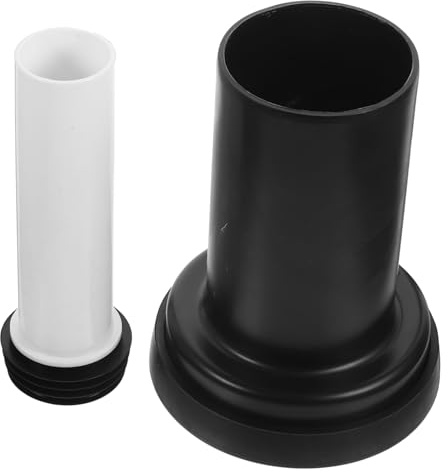 FUTUREORYY Tubo Di Scarico Allungato Per Wc Collegamento Wc Antiperdita Effetto Sigillante Utensile Per Lo Scarico Tenacità e Facile Installazione Set Da 2 Pezzi Domestiche