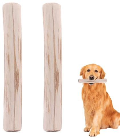 Wood Chews for Dogs - Dog Stick Toy, Natural Heavy Chewer Treats, Cheew Treats, Indestructible Wishbone, Eco Friendly Cheew Stick | Wood Chws for Dogs Exercise Enrichment Puppy Outdoor Play
