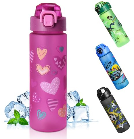 AMFUN 700 ml drickflaska (rosa)