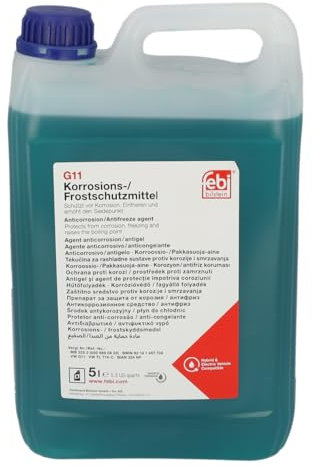 febi bilstein 22268 Frostschutzmittel G11, 5 Liter