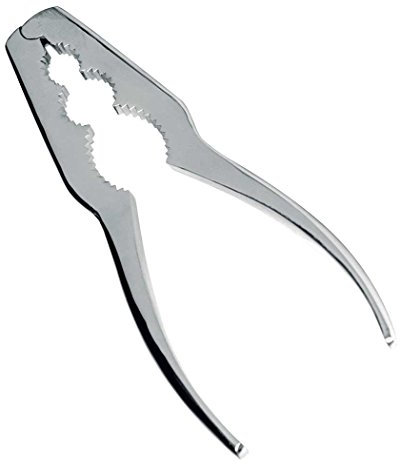 BOJ Cascanueces en Acero Forjado Pulido y Cromado