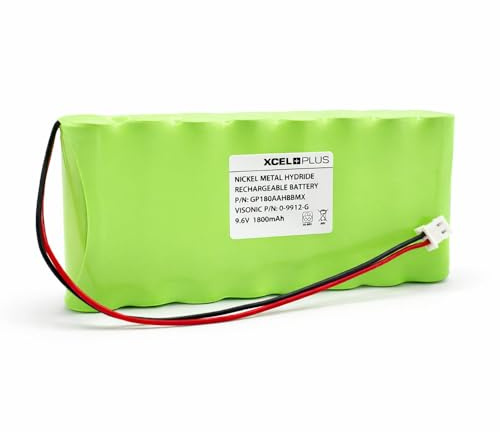 Panneau d'alarme Visonic PowerMax Pro 9.6 V 1800 mAh batterie pour 0 – gp220aah8gp180aah8bmx