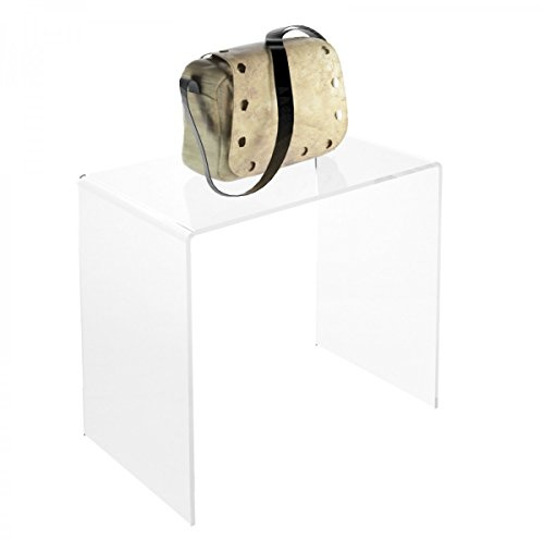 Avà E-112 AL-C Tavolini plexiglass trasparente - Misure: 36 x 20 x H35 cm