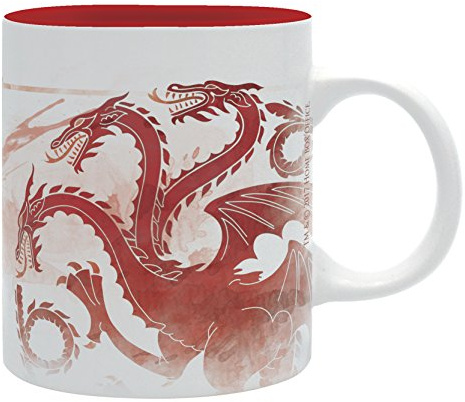 ABYSTYLE - Game of Thrones - Tasse - 320 ml - Targaryen Red Dragon