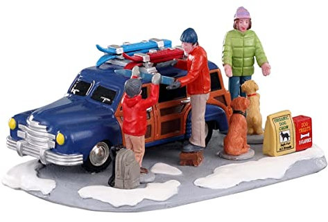 Lemax - Winter Vacation 93422 Vorbereitung auf den Skiurlaub - Weihnachtsdorf Winterdorf