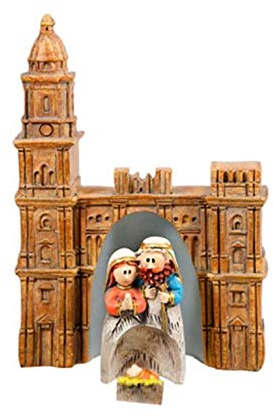 DRW Krippenfiguren aus Kunstharz, 10 cm