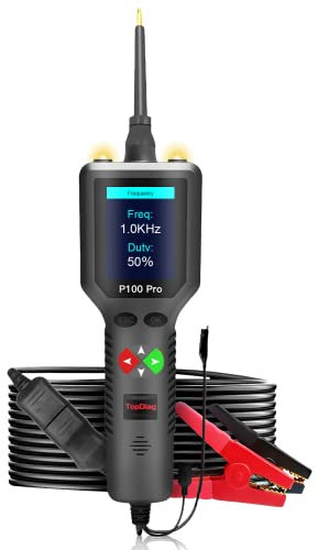 P100 Pro Circuit Tester Automotive, 12v 24v Power Circuit Probe Kit with Multimeter, Oscilloscope Test Tool, Activate Vehicle Component, Voltage Detector for Car Motorcycle